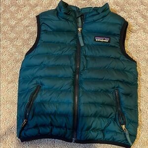 Patagonia Kids Teal Puffer Vest